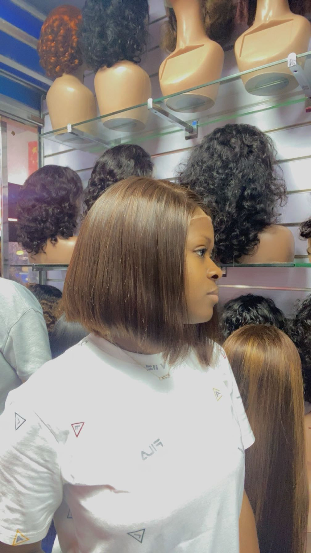 WIG 10 pc RAIE SUR LE CÔTÉ